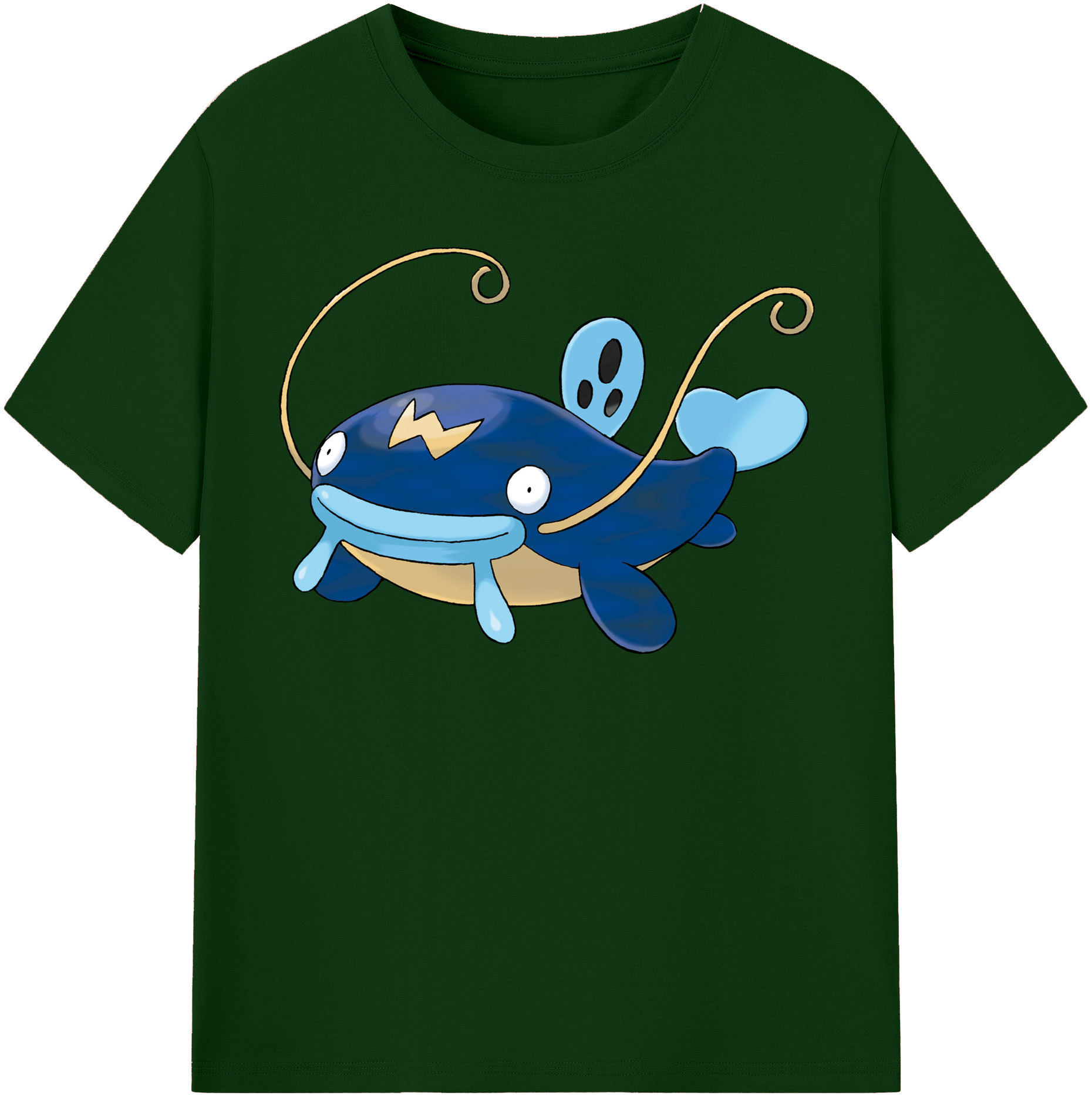 （画像用） ポケットモンスター Pokémon 綿100％半袖Tシャツ（フロントプリント）